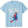 imageMarvel SpiderMan Swing In To Christmas TShirtBaby Blue