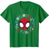 imageMarvel Spidey and His Amazing Friends Christmas Wreath TShirtKelly Green