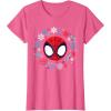 imageMarvel Spidey and His Amazing Friends Christmas Wreath TShirtPink Heather