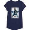 imageMarvel The Falcon and The Winter Soldier Bucky Barnes Poster TShirtNavy Blue