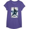 imageMarvel The Falcon and The Winter Soldier Bucky Barnes Poster TShirtPurple Heather