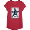 imageMarvel The Falcon and The Winter Soldier Bucky Barnes Poster TShirtRed Heather