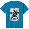 imageMarvel The Falcon and The Winter Soldier Bucky Barnes Poster TShirtSapphire Blue