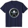 imageMarvel The Falcon and the Winter Soldier Bucky Barnes Icon TShirtNavy Blue
