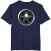 imageMarvel The Falcon and the Winter Soldier Bucky Barnes Icon TShirtNavy Blue