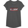 imageMarvel The Falcon and the Winter Soldier US Agent TShirtAsphalt Grey