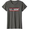 imageMarvel The Falcon and the Winter Soldier US Agent TShirtAsphalt Grey