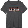 imageMarvel The Falcon and the Winter Soldier US Agent TShirtDark Heather Grey