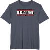imageMarvel The Falcon and the Winter Soldier US Agent TShirtHeather Blue