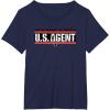 imageMarvel The Falcon and the Winter Soldier US Agent TShirtNavy Blue