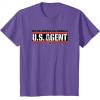 imageMarvel The Falcon and the Winter Soldier US Agent TShirtPurple Heather