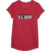 imageMarvel The Falcon and the Winter Soldier US Agent TShirtRed Heather