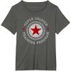 imageMarvel Winter Soldier Super Soldier Training Program TShirtAsphalt Grey