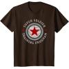 imageMarvel Winter Soldier Super Soldier Training Program TShirtBrown