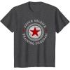 imageMarvel Winter Soldier Super Soldier Training Program TShirtDark Heather Grey