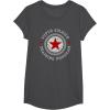 imageMarvel Winter Soldier Super Soldier Training Program TShirtDark Heather Grey