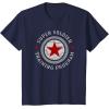 imageMarvel Winter Soldier Super Soldier Training Program TShirtNavy Blue