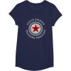imageMarvel Winter Soldier Super Soldier Training Program TShirtNavy Blue