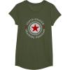 imageMarvel Winter Soldier Super Soldier Training Program TShirtOlive Green