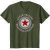 imageMarvel Winter Soldier Super Soldier Training Program TShirtOlive Green