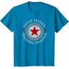 imageMarvel Winter Soldier Super Soldier Training Program TShirtSapphire Blue