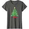 imageMarvel XMen Mutant Christmas Tree TShirtAsphalt Grey