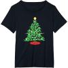 imageMarvel XMen Mutant Christmas Tree TShirtBlack