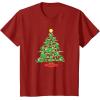 imageMarvel XMen Mutant Christmas Tree TShirtCranberry Red