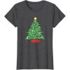 imageMarvel XMen Mutant Christmas Tree TShirtDark Heather Grey
