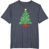 imageMarvel XMen Mutant Christmas Tree TShirtHeather Blue