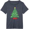 imageMarvel XMen Mutant Christmas Tree TShirtHeather Blue