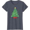 imageMarvel XMen Mutant Christmas Tree TShirtHeather Blue