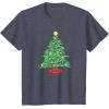 imageMarvel XMen Mutant Christmas Tree TShirtHeather Blue