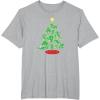 imageMarvel XMen Mutant Christmas Tree TShirtHeather Grey