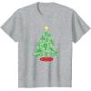 imageMarvel XMen Mutant Christmas Tree TShirtHeather Grey