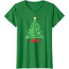 imageMarvel XMen Mutant Christmas Tree TShirtKelly Green