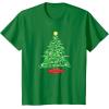 imageMarvel XMen Mutant Christmas Tree TShirtKelly Green