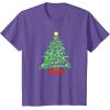 imageMarvel XMen Mutant Christmas Tree TShirtPurple Heather