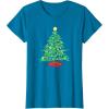 imageMarvel XMen Mutant Christmas Tree TShirtSapphire Blue