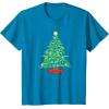 imageMarvel XMen Mutant Christmas Tree TShirtSapphire Blue