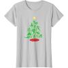 imageMarvel XMen Mutant Christmas Tree TShirtSilver Grey