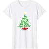 imageMarvel XMen Mutant Christmas Tree TShirtWhite
