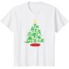 imageMarvel XMen Mutant Christmas Tree TShirtWhite