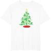 imageMarvel XMen Mutant Christmas Tree TShirtWhite