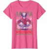 imageMarvel XMen Wolverine Christmas Tree Ugly Sweater TShirtPink Heather