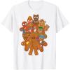 imageMarvel Avengers Gingerbread Cookies Christmas TShirtWhite