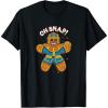 imageMarvel Christmas Thanos Gingerbread Oh Snap TShirtBlack