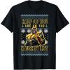 imageMarvel Christmas Thanos Ugly Sweater TShirtBlack