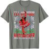 imageMarvel Deadpool Nutcracker Ballerina Santa Christmas Short Sleeve TShirtOlive Heather