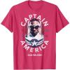 imageMarvel Falcon Winter Soldier Sam Wilson Captain America TShirtRed Heather